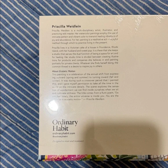 Puzzle - Priscilla Weidlein Ecstatic Motion design NWT - Picture 2 of 3